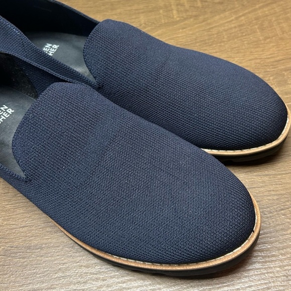 Eileen Fisher Lindy Stretch Slip On Shoes Size 9 Lindy. Navy Blue - Picture 6 of 7
